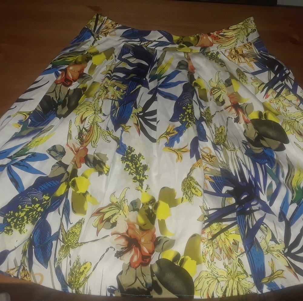 Floral skirt